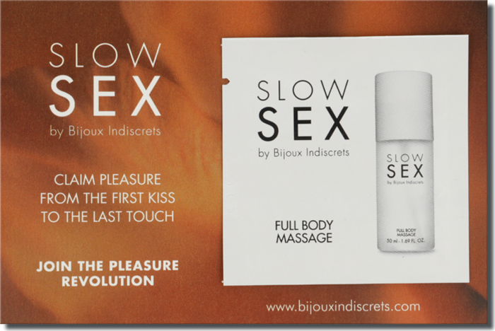 Bijoux - Gel de Massagem Slow Sex Full Body Massage 2 ml Bijoux - Gel de Massagem Slow Sex Full Body Massage 2 ml