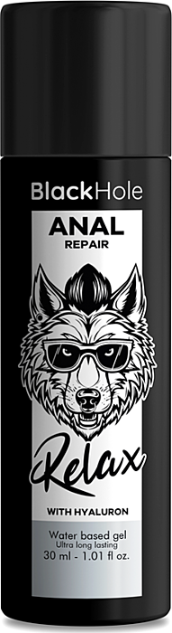 Base de Reparação Anal Black Hole à Base de Água Relax com Ácido Hialurónico 30 ml Base de Reparação Anal Black Hole à Base de Água Relax com Ácido Hialurónico 30 ml