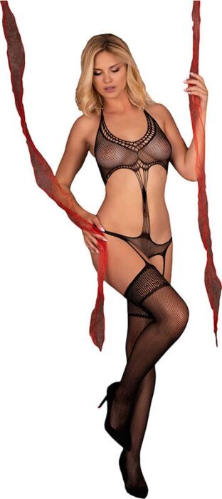 Bodystocking Livco Corsetti Mehlenn Elegância Sensual