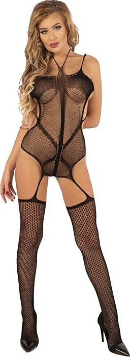 Bodystocking Livco Corsetti Silvem - Elegância e Sensualidade