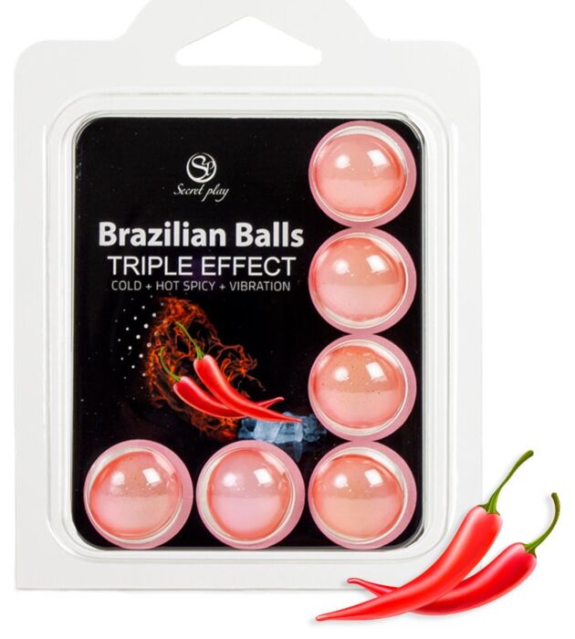 Bolas Brasileiras SECRETPLAY Efeito Triplo