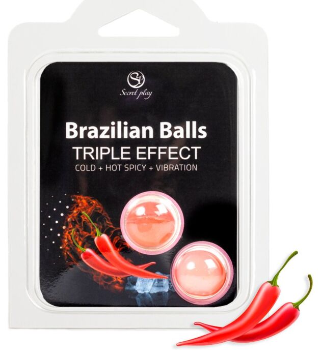 Bolas Brasileiras SECRETPLAY - Efeito Triplo para Preliminares
