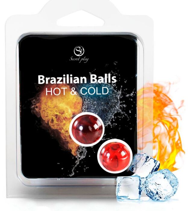 Bolas efeito calor/frio SECRETPLAY Brazilian Balls