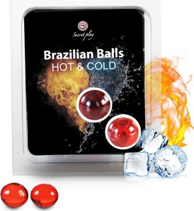 Bolas efeito calor/frio SECRETPLAY Brazilian Balls