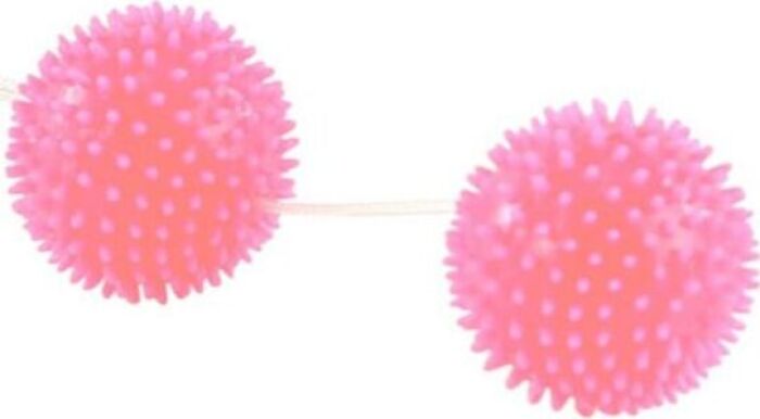 Bolas Rosa Texturadas Prazer Profundo Bolas Rosa Texturadas Prazer Profundo