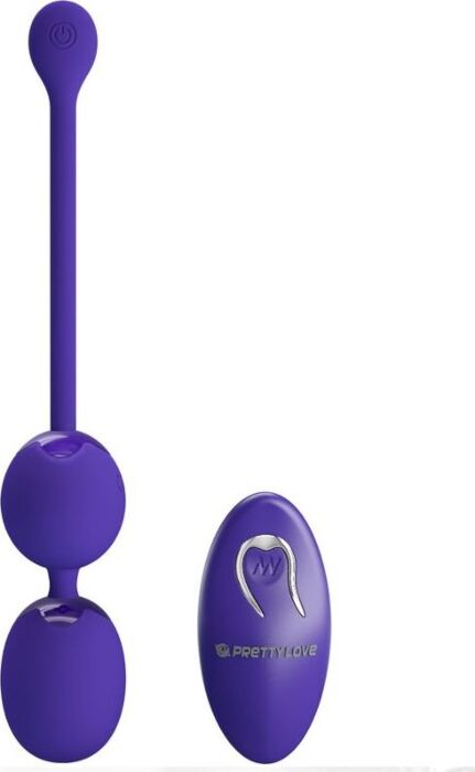 Bolas Vibratórias Controle Remoto Violeta Love