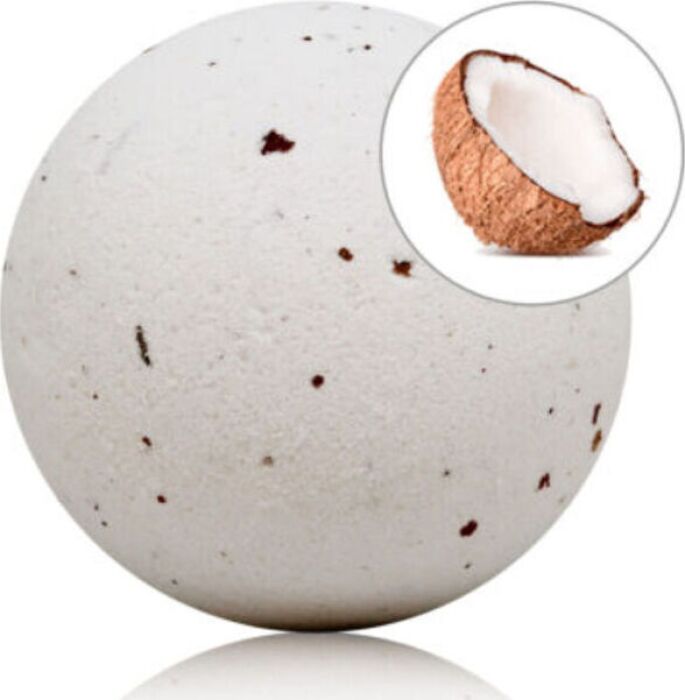 Taloka - Bomba de banho com aroma de coco e pétalas de rosa - 140g Taloka - Bomba de banho com aroma de coco e pétalas de rosa - 140g