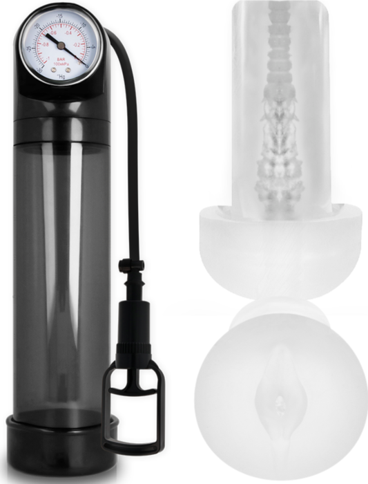 Bomba Erecção Pump Addicted RX9 Preto Bomba Erecção Pump Addicted RX9 Preto