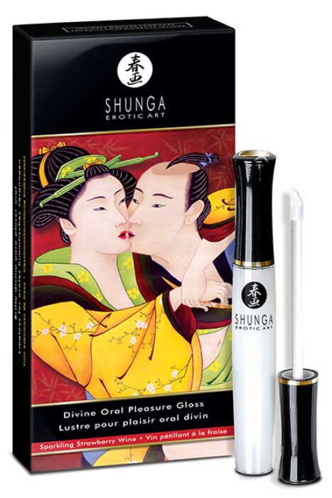Gloss Labial Shunga Divino Morango e Cava com Efeito Quente-Frio Gloss Labial Shunga Divino Morango e Cava com Efeito Quente-Frio