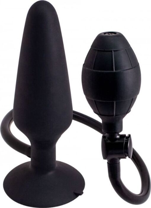 Plug anal hinchable l - negro Plug anal hinchable l - negro