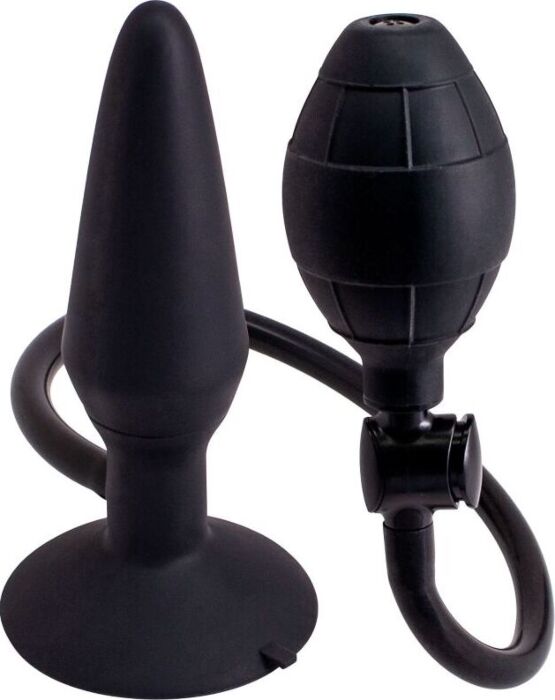 Plug anal hinchable m - negro Plug anal hinchable m - negro
