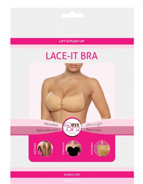 Byebra lace-it realzador push-up cup d natural