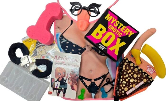 Caixa Erótica Diablo Picante Surpresa Divertida