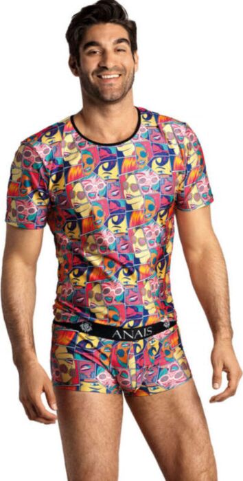 Camiseta ANAIS MEN Comics S - Estilo e Conforto