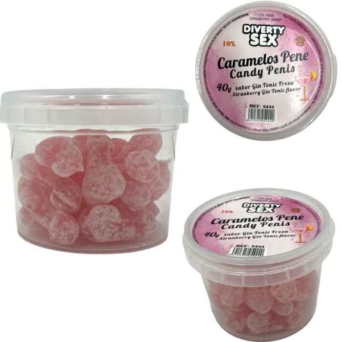 Caramelos Eróticos Diablo Picante Gin Tonic