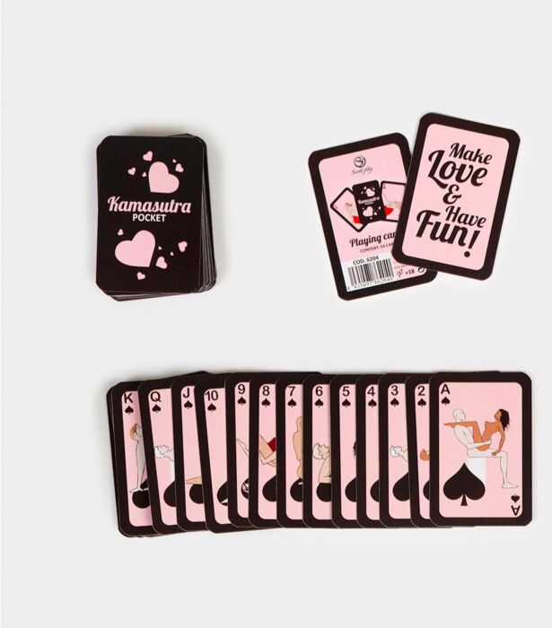 Jogo de Cartas Kamasutra Mini SECRETPLAY