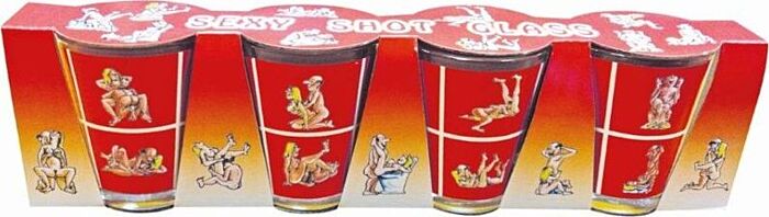 Chupitos de Cristal Diablo Picante - Kamasutra