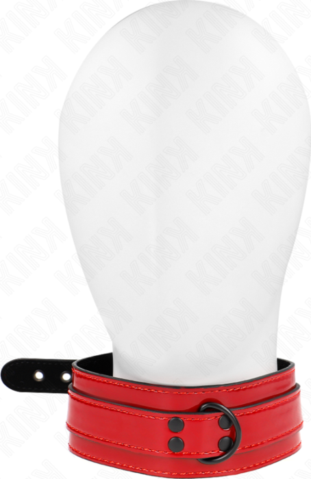 Collar KINK Ajustável Vermelho Vinho - Elegância e Controle