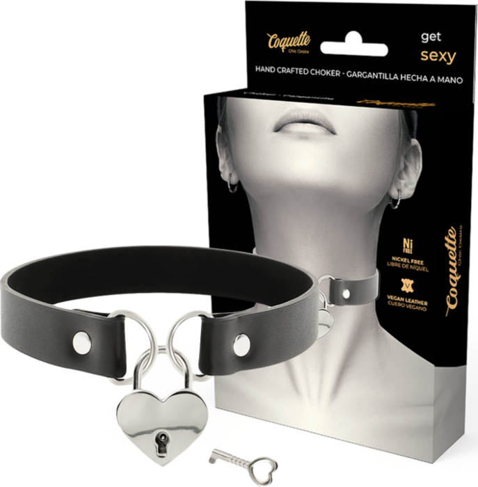 Colar Coração Vegano LoveLock