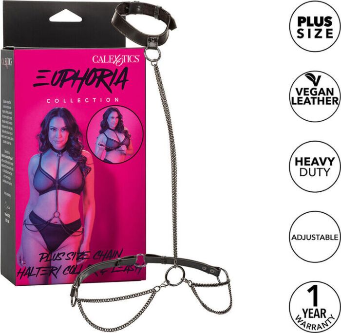 Colar Halter Calexotics Euphoria Plus Tamanho Grande