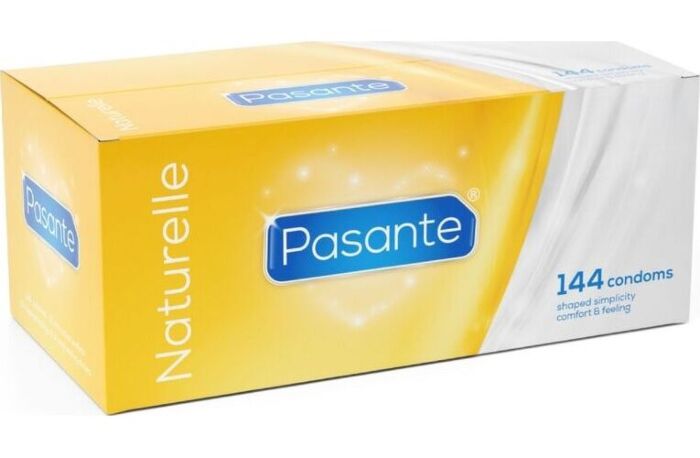 Preservativos Pasante Naturelle 144 Unidades - Sensação Natural