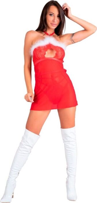 Camisa + Tanga Natalício Livco Corsetti Santas Candy