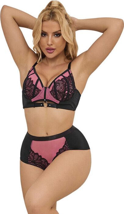 Conjunto Lingerie Sublime 955588 Rosa Sensual Conjunto Lingerie Sublime 955588 Rosa Sensual