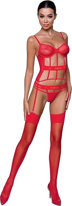 Corset Kyouka Vermelho XL