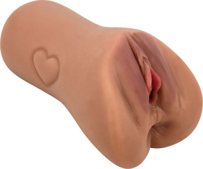 Masturbador Crazy Bull BM-009238N-1 com orifícios duplos