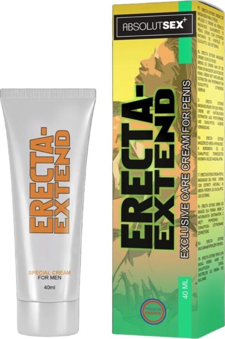 Crema Retardante RUF ERECTA EXTEND 40ml com efeito refrescante