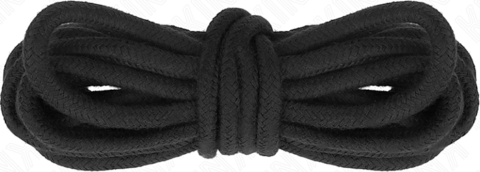 Corda de Algodão KINK 10m Preto | Bondage Sensual Corda de Algodão KINK 10m Preto | Bondage Sensual