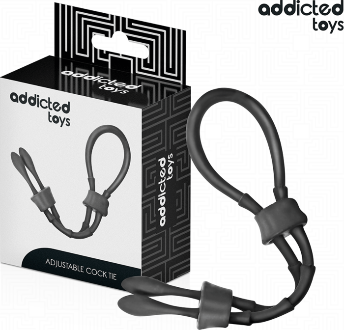 Corda Silicona Addicted Toys Ajustável para o Pénis