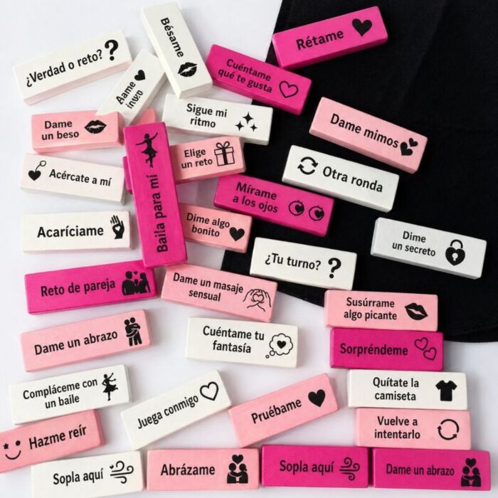 Jogos de Casal Diverty Sex Diablo Picante - 16 Blocos de Amor Jogos de Casal Diverty Sex Diablo Picante - 16 Blocos de Amor