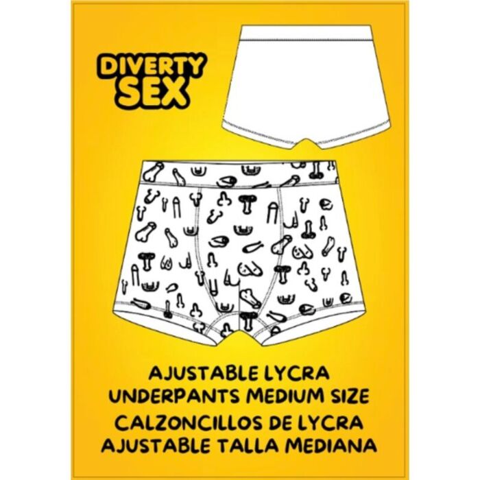 Boxers Diablo Picante Medium Size Design divertido Boxers Diablo Picante Medium Size Design divertido