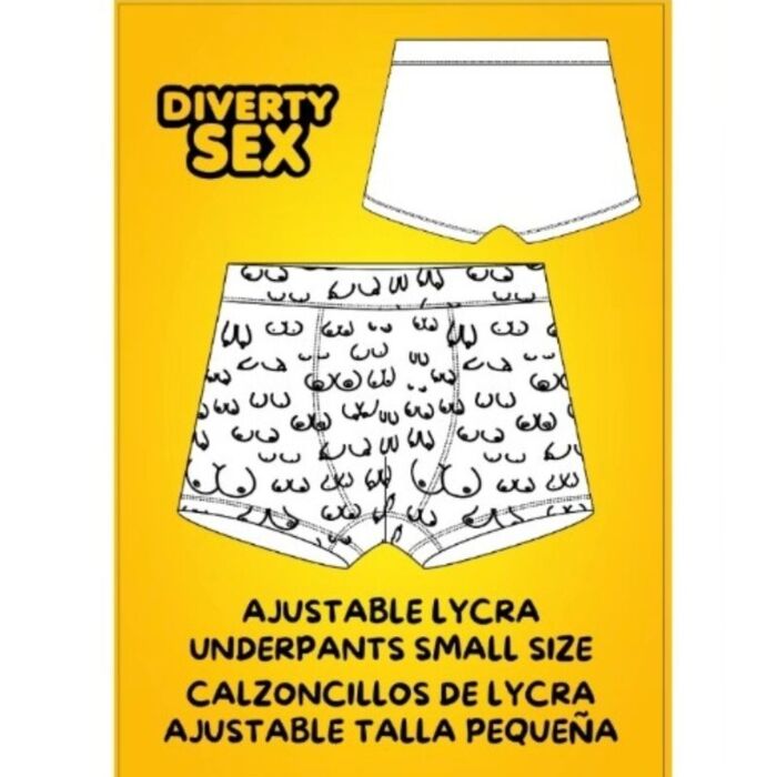 Boxer DIABLO PICANTE Small Size com Design Divertido Boxer DIABLO PICANTE Small Size com Design Divertido
