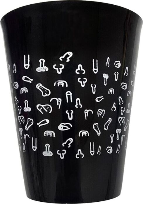 Vaso Diablo Picante com Penes Brancos 500ml Vaso Diablo Picante com Penes Brancos 500ml