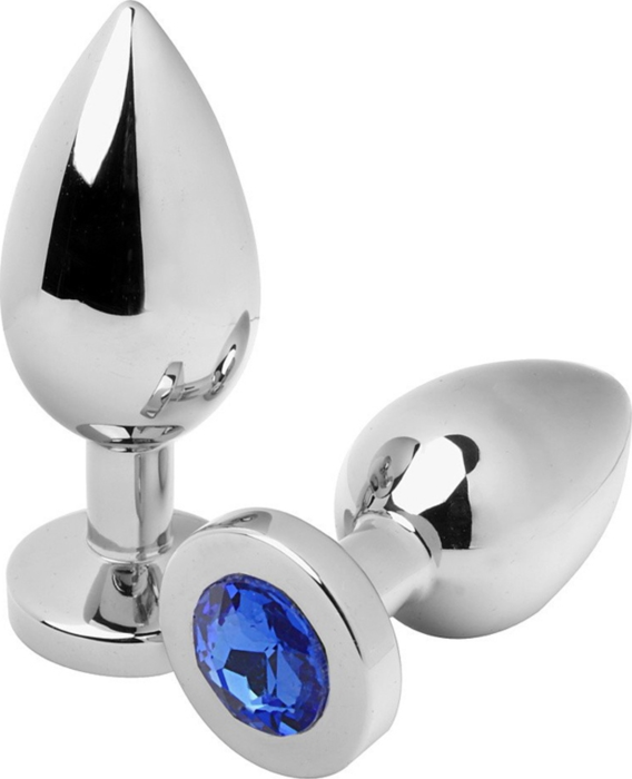 Plug Anal Diamante Azul
