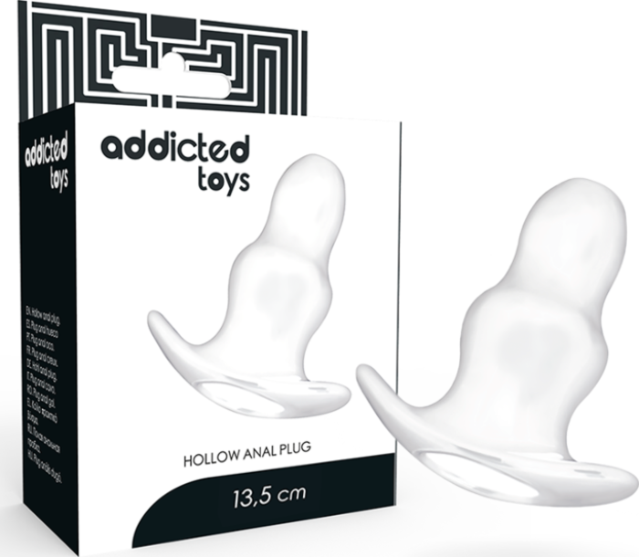 Dilatador Anal Addicted Toys 13 cm com Túnel Progressivo Dilatador Anal Addicted Toys 13 cm com Túnel Progressivo