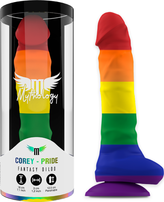 Dildo Anale Mythology Corey Pride M - Silicona Dildo Anale Mythology Corey Pride M - Silicona
