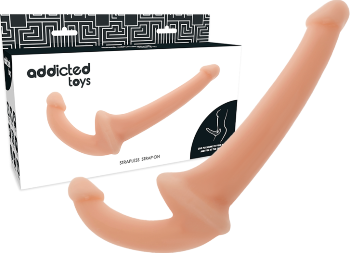 Dildo Addicted Toys com Arnês Sem Sujeição Natural Dildo Addicted Toys com Arnês Sem Sujeição Natural