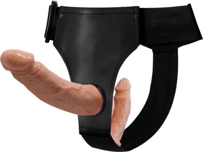 Dildo Duplo Baile Harness Ultra Passionate