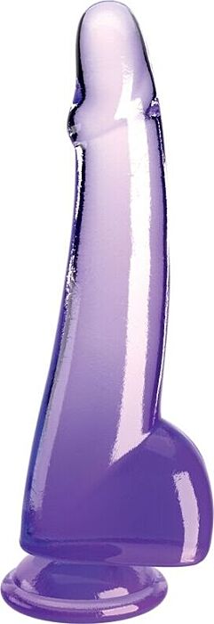 Dildo Morado King Cock 19cm Realista e Flexível