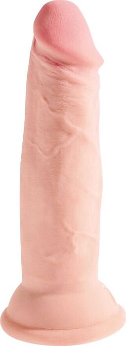 Dildo KING COCK PLUS Tripla Densidade 15 cm