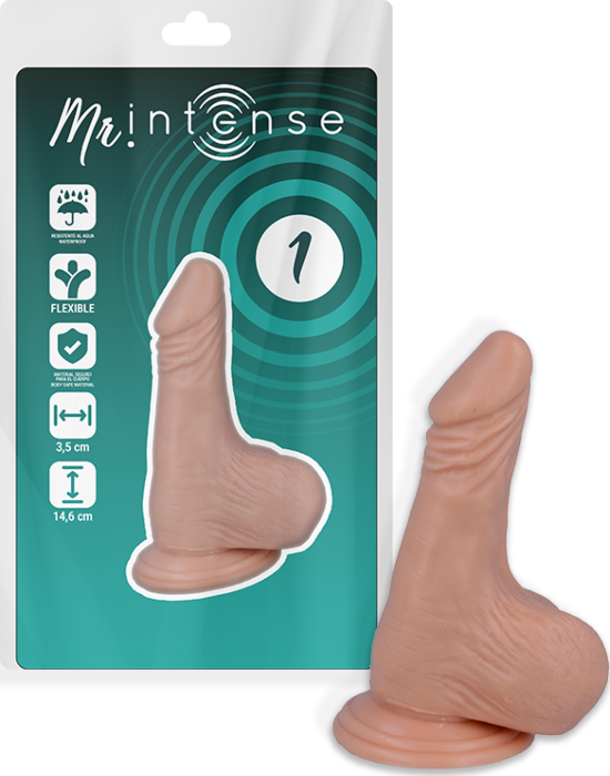 Dildo MR. INTENSE 14.6 CM - Sensação realista e suave