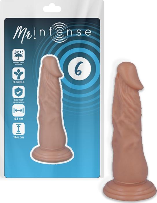 Dildo MR. INTENSE 16.6 cm realista para prazer intenso