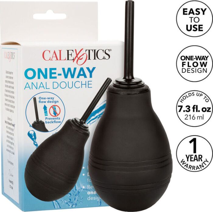 Ducha Anal CALEXOTICS One‑Way com Válvula Ducha Anal CALEXOTICS One‑Way com Válvula