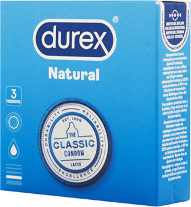 Preservativos Naturais Clássicos Durex