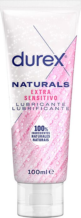 Durex Naturals H2O Lubrificante Íntimo Natural | Extra Sensível 100ml Durex Naturals H2O Lubrificante Íntimo Natural | Extra Sensível 100ml