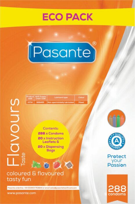 EcoSabores: Pacote com 288 Preservativos