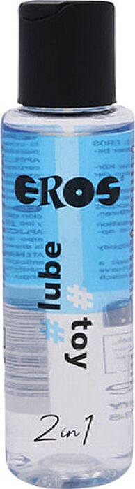 Eros Lubrificante Toy 100 ml - Lubrificante 2 em 1 para Brinquedos e Prazer